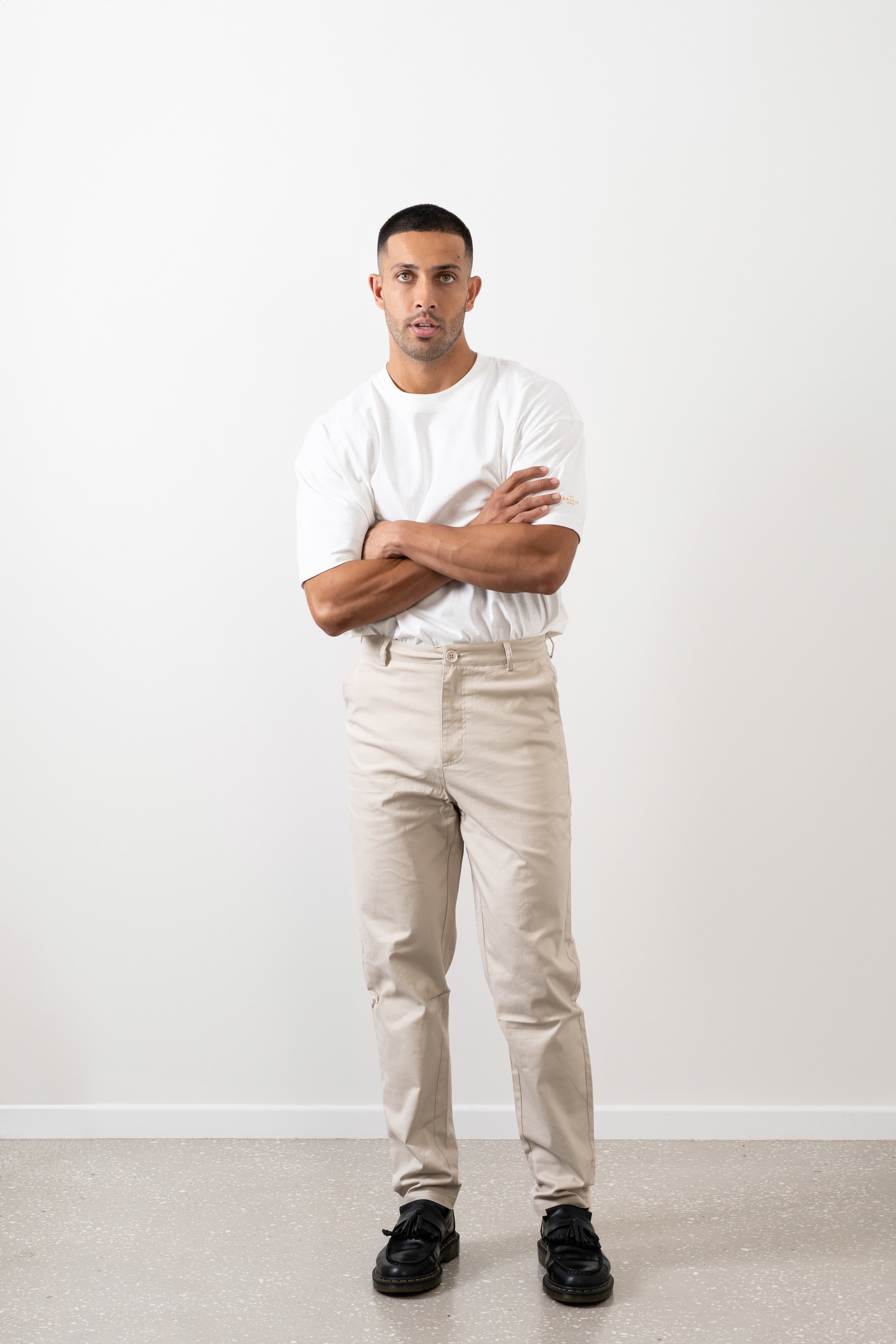 Straight Leg Chino Pants