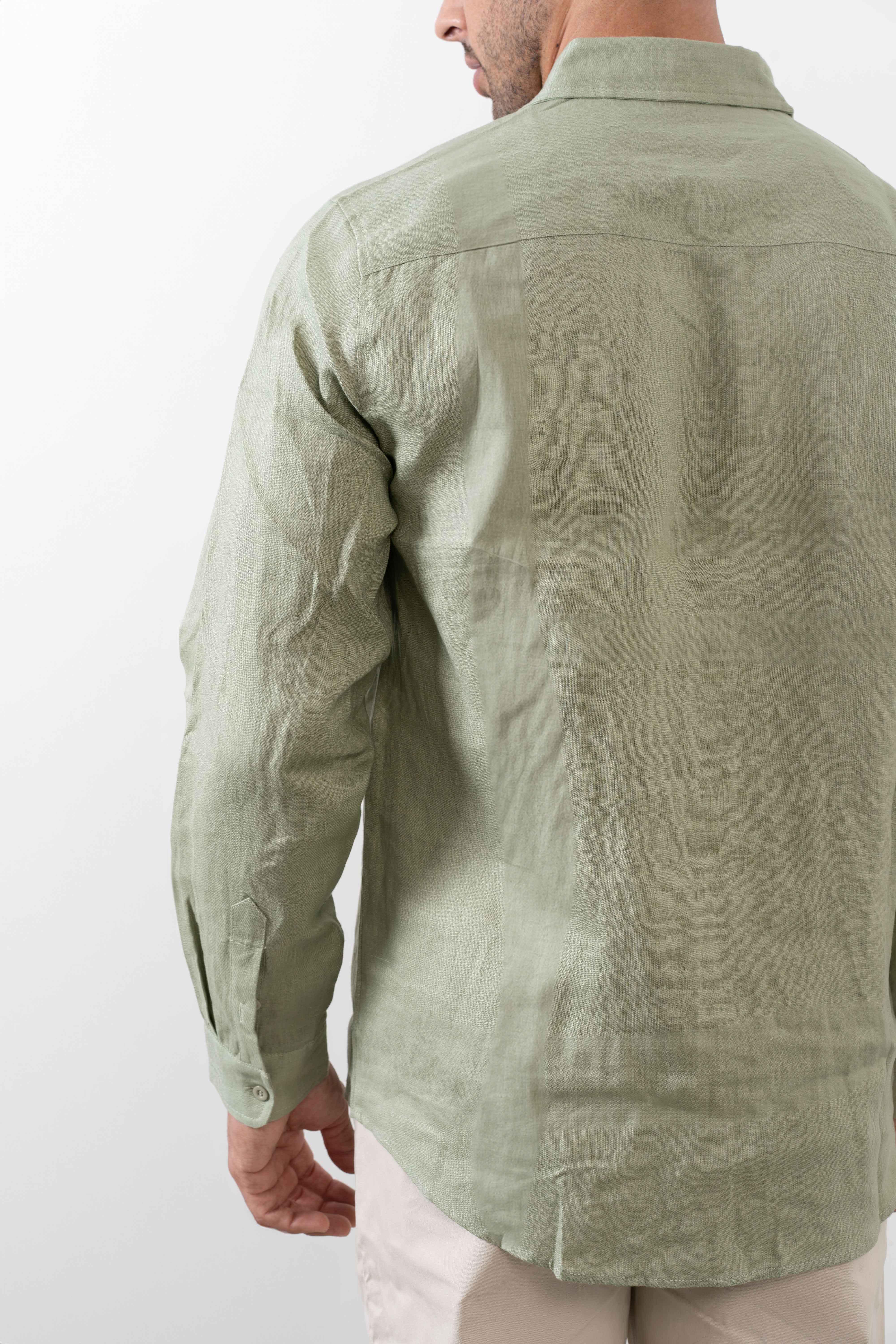 Linen Long Sleeves Shirt - Unisex